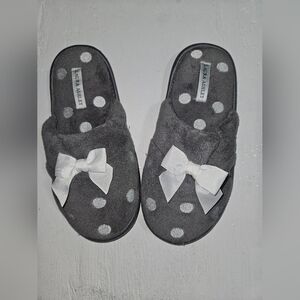 House Shoes/Slippers Polka Dot by Laura Ashley. Size M. NEW W/OUT TAG